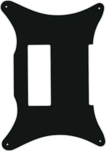 WD Custom Pickguard For Left Hand Epiphone 50th Anniversary 1962 Crestwood #01A Black Acrylic