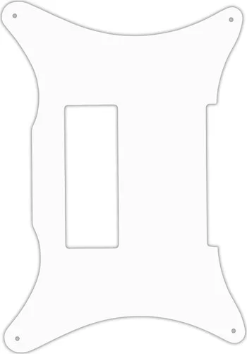 WD Custom Pickguard For Left Hand Epiphone 50th Anniversary 1962 Crestwood #02 White
