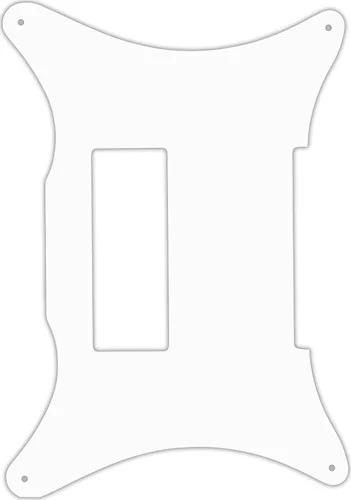 WD Custom Pickguard For Left Hand Epiphone 50th Anniversary 1962 Crestwood #02M White Matte