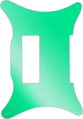 WD Custom Pickguard For Left Hand Epiphone 50th Anniversary 1962 Crestwood #10GR Green Mirror