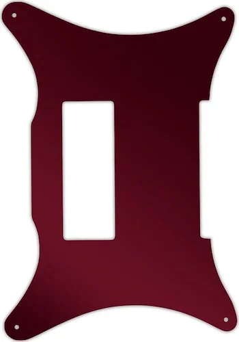 WD Custom Pickguard For Left Hand Epiphone 50th Anniversary 1962 Crestwood #10R Red Mirror