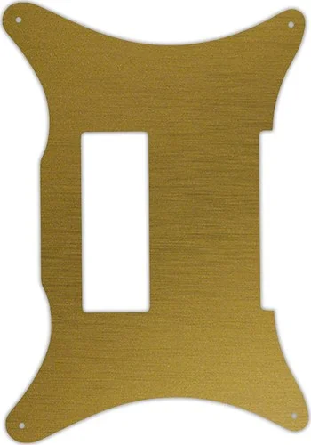 WD Custom Pickguard For Left Hand Epiphone 50th Anniversary 1962 Crestwood #14 Simulated Brushed Gold/Black PV