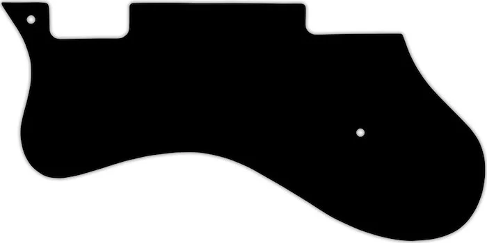 WD Custom Pickguard For Left Hand Epiphone Riviera #01 Black