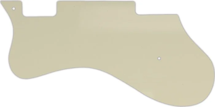 WD Custom Pickguard For Left Hand Epiphone Riviera #55S Parchment Solid