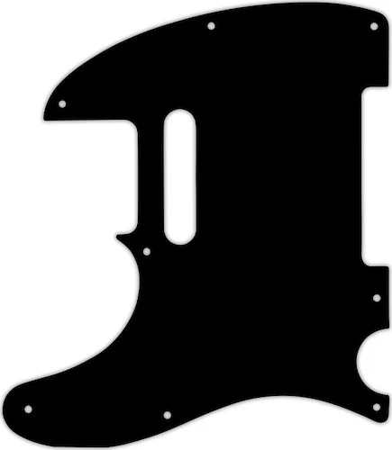 WD Custom Pickguard For Left Hand Fender 1954-Present USA or 2002-Present Made In Mexico Telecaster #03 Black/