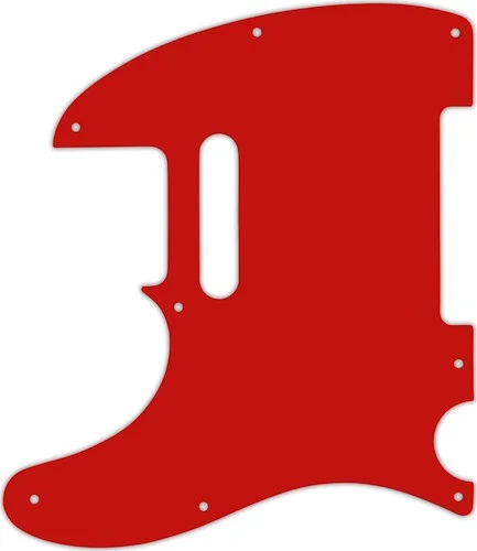 WD Custom Pickguard For Left Hand Fender 1954-Present USA or 2002-Present Made In Mexico Telecaster #07 Red/Wh