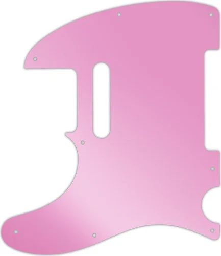 WD Custom Pickguard For Left Hand Fender 1954-Present USA or 2002-Present Made In Mexico Telecaster #10P Pink 