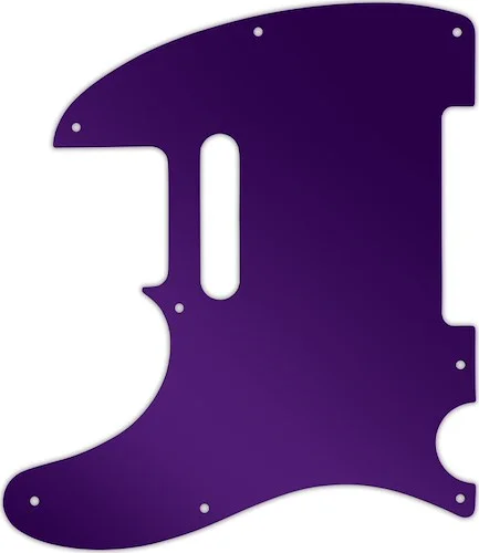 WD Custom Pickguard For Left Hand Fender 1954-Present USA or 2002-Present Made In Mexico Telecaster #10PR Purp