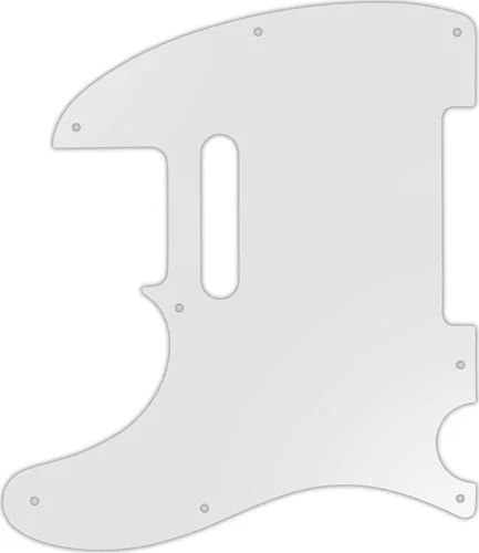 WD Custom Pickguard For Left Hand Fender 1954-Present USA or 2002-Present Made In Mexico Telecaster #22 Transl