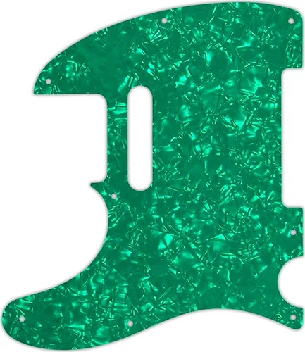 WD Custom Pickguard For Left Hand Fender 1954-Present USA or 2002-Present Made In Mexico Telecaster #28GR Gree