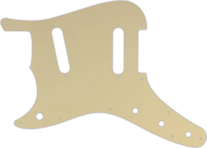 WD Custom Pickguard For Left Hand Fender 1956-1964 Duo-Sonic #06 Cream