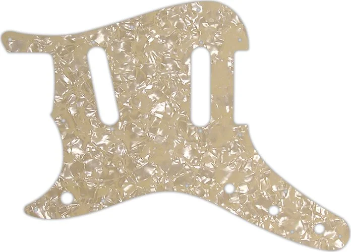 WD Custom Pickguard For Left Hand Fender 1956-1964 Duo-Sonic #28C Cream Pearl/Cream/Black/Cream