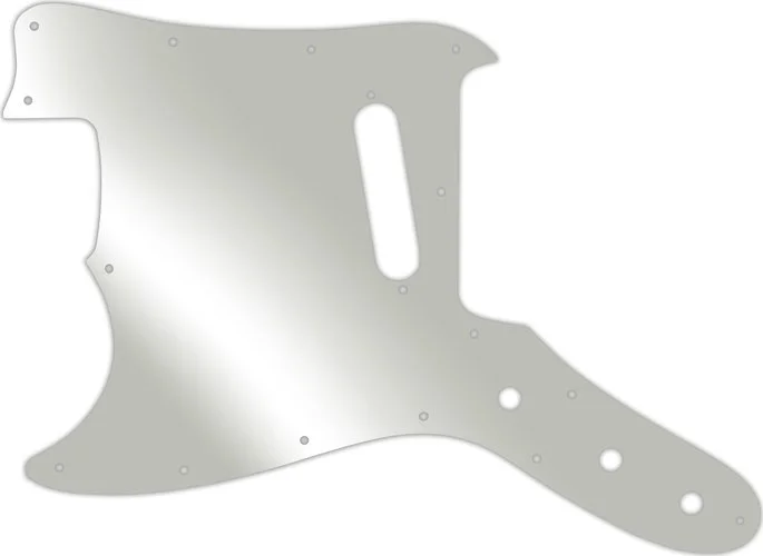 WD Custom Pickguard For Left Hand Fender 1967-1981 Bronco #10 Mirror