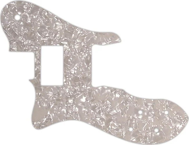 WD Custom Pickguard For Left Hand Fender 1972-1981 Vintage Telecaster Custom #28A Aged Pearl/White/Black/White