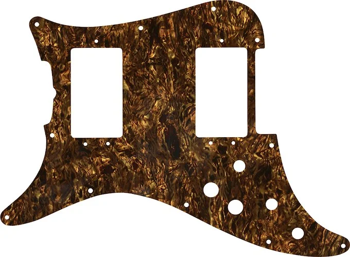 WD Custom Pickguard For Left Hand Fender 1979-1982 Lead III #28TBP Tortoise Brown Pearl