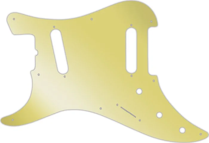 WD Custom Pickguard For Left Hand Fender 1981-1983 Original Bullet#10GD Gold Mirror