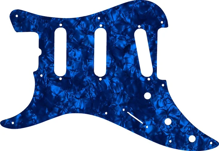 WD Custom Pickguard For Left Hand Fender 1983 Bullet S-3 #28DBP Dark Blue Pearl/Black/White/Black