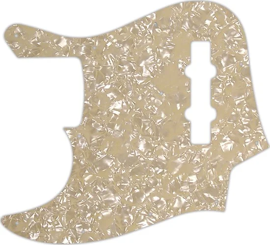 WD Custom Pickguard For Left Hand Fender 1998-2009 Made In Japan Geddy Lee Limited Edition Jazz Bass #28C Crea