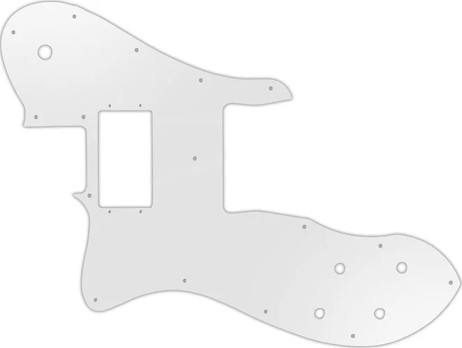 WD Custom Pickguard For Left Hand Fender 1999-Present Made In Mexico Or 2012-2013 American Vintage '72 Telecas
