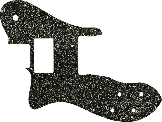WD Custom Pickguard For Left Hand Fender 1999-Present Made In Mexico Or 2012-2013 American Vintage '72 Telecaster Custom #60BS Black Sparkle