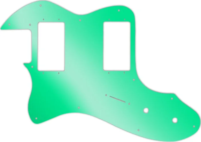 WD Custom Pickguard For Left Hand Fender 1999-Present Made In Mexico Or 2012-2013 American Vintage '72 Telecas
