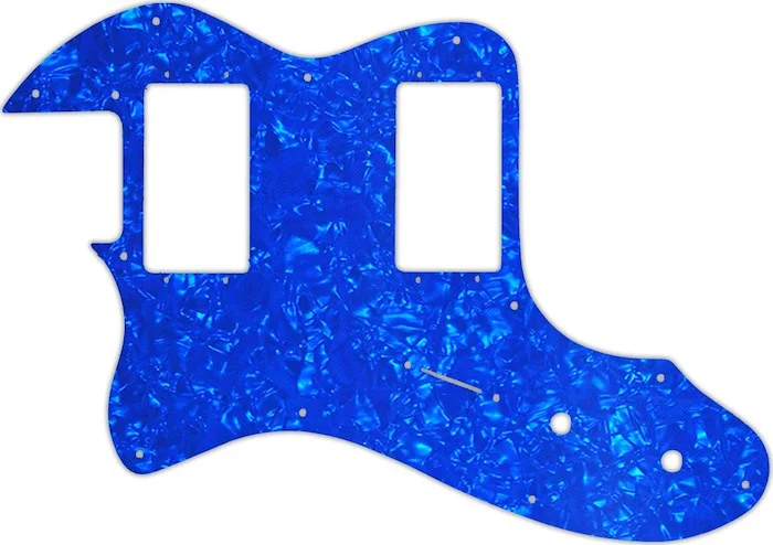 WD Custom Pickguard For Left Hand Fender 1999-Present Made In Mexico Or 2012-2013 American Vintage '72 Telecas