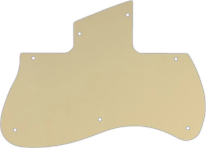 WD Custom Pickguard For Left Hand Fender 2002 Toronado #06 Cream