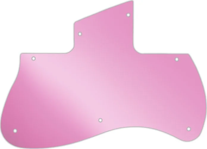 WD Custom Pickguard For Left Hand Fender 2002 Toronado #10P Pink Mirror