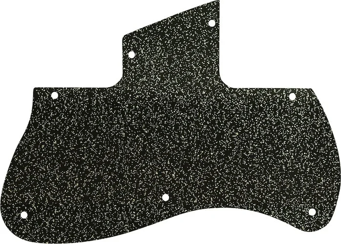 WD Custom Pickguard For Left Hand Fender 2002 Toronado #60BS Black Sparkle 