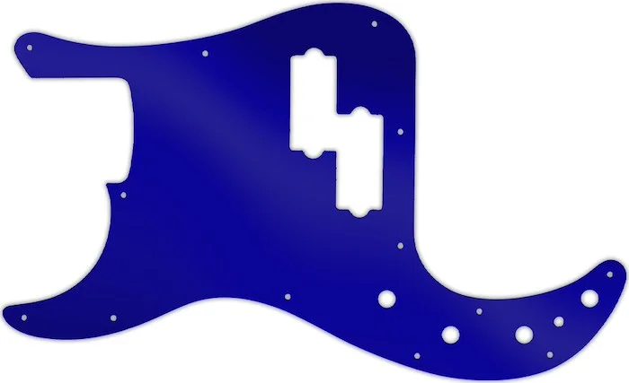 WD Custom Pickguard For Left Hand Fender 2005-Present Made In Mexico Deluxe Active Special Precision Bass #10D
