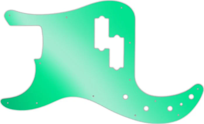 WD Custom Pickguard For Left Hand Fender 2005-Present Made In Mexico Deluxe Active Special Precision Bass #10G
