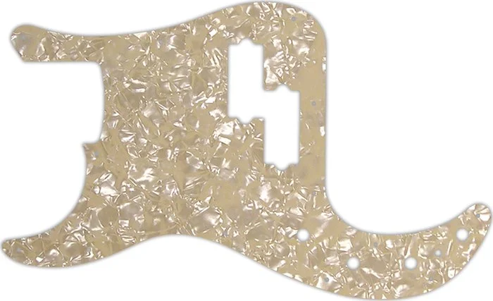 WD Custom Pickguard For Left Hand Fender 2005-Present Made In Mexico Deluxe Active Special Precision Bass #28C