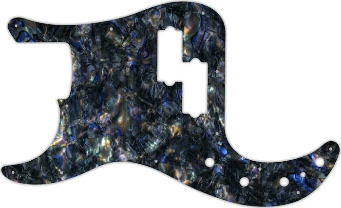 WD Custom Pickguard For Left Hand Fender 2005-Present Made In Mexico Deluxe Active Special Precision Bass #35 