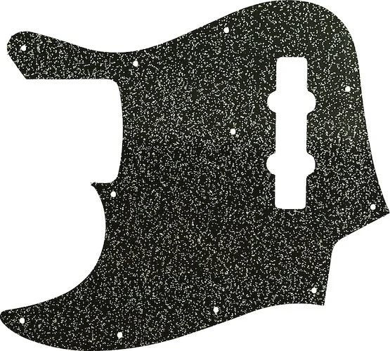 WD Custom Pickguard For Left Hand Fender 2010-2012 Made In Japan Geddy Lee Limited Edition Jazz Bass #60BS Black Sparkle 