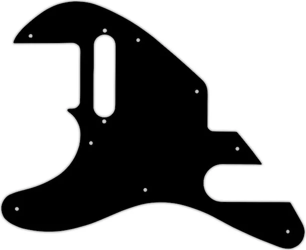 WD Custom Pickguard For Left Hand Fender 2011 Tele-Bration Series 60th Anniversary Telecaster #03P Black/Parch