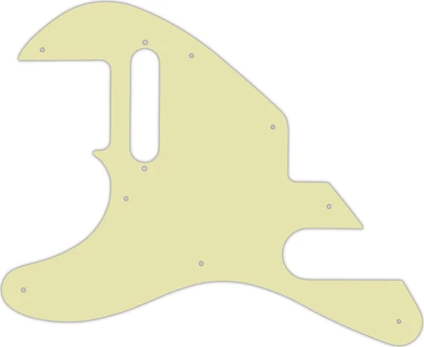 WD Custom Pickguard For Left Hand Fender 2011 Tele-Bration Series 60th Anniversary Telecaster #34 Mint Green 3
