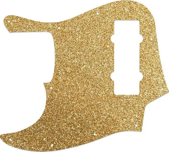 WD Custom Pickguard For Left Hand Fender 2012-2013 Made In China 5 String Modern Player Jazz Bass V #60RGS Rose Gold Sparkle 