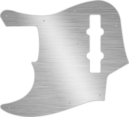 WD Custom Pickguard For Left Hand Fender 2013 Made In Japan JB62SS Smart Scale Jazz Bass #13 Simulated Brushed