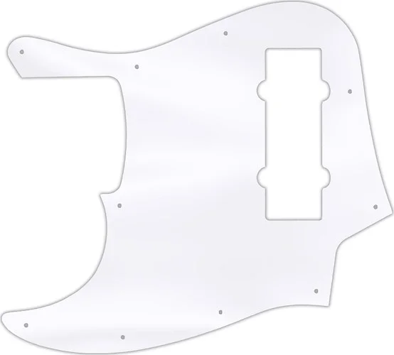 WD Custom Pickguard For Left Hand Fender 2014 Made In China 5 String Modern Player Jazz Bass V Satin #45T Clea