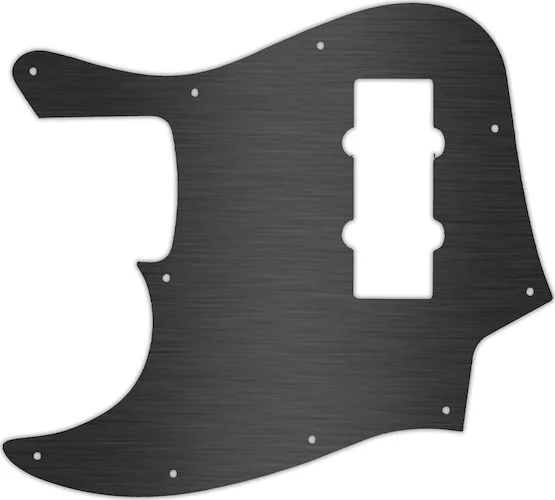 WD Custom Pickguard For Left Hand Fender 2014 Made In China Modern Player Jazz Bass Satin #44 Bakelite