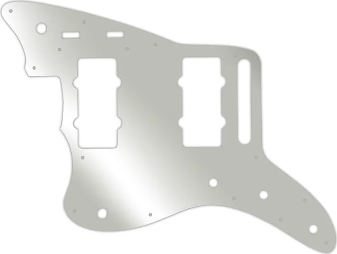 WD Custom Pickguard For Left Hand Fender 2014-2019 Made In Mexico Troy Van Leeuwen Jazzmaster #10 Mirror