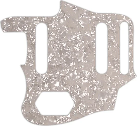 WD Custom Pickguard For Left Hand Fender 2015-2018 Made In Mexico Classic Series 60s Jaguar Lacquer #28A Aged 