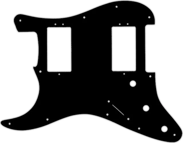 WD Custom Pickguard For Left Hand Fender 2016 American Professional Stratocaster HH With Covered Shawbuckers #