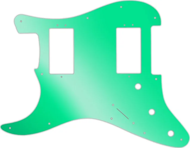 WD Custom Pickguard For Left Hand Fender 2016 American Professional Stratocaster HH With Covered Shawbuckers #