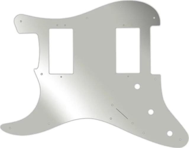 WD Custom Pickguard For Left Hand Fender 2016 American Professional Stratocaster HH With Covered Shawbuckers #