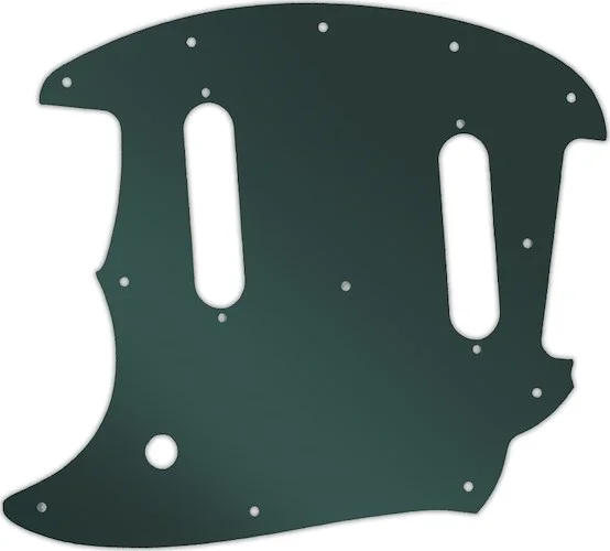 WD Custom Pickguard For Left Hand Fender 2017-Present Classic Style Mustang #10S Smoke Mirror