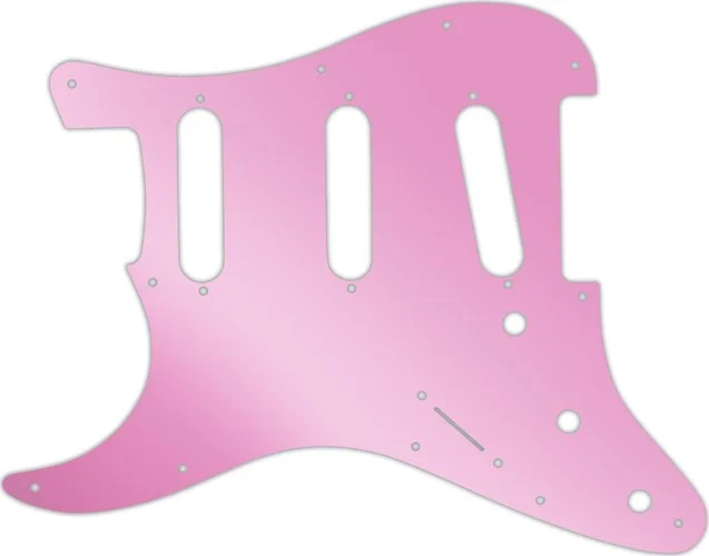 WD Custom Pickguard For Left Hand Fender 2017-2019 American Professional Stratocaster #10P Pink Mirror