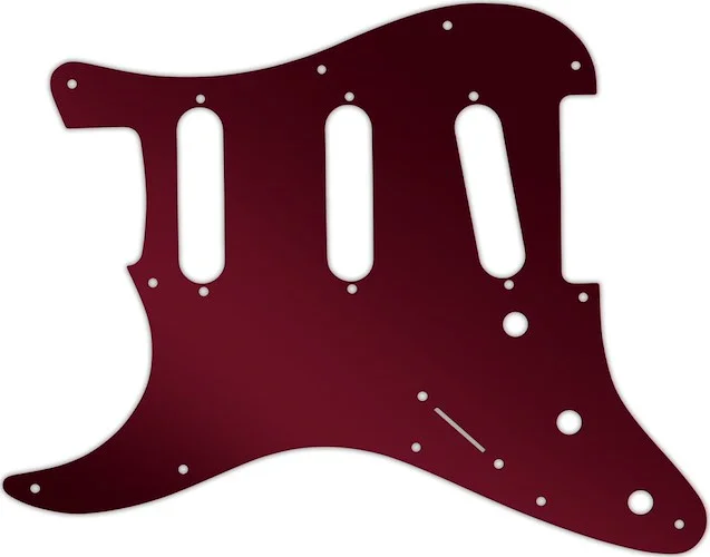WD Custom Pickguard For Left Hand Fender 2017-2019 American Professional Stratocaster #10R Red Mirror