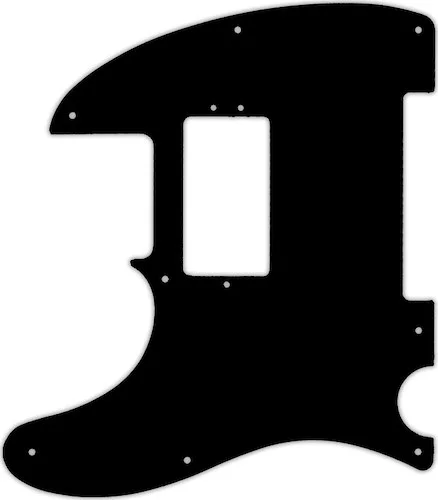 WD Custom Pickguard For Left Hand Fender 2017-2019 American Professional Telecaster #01 Black