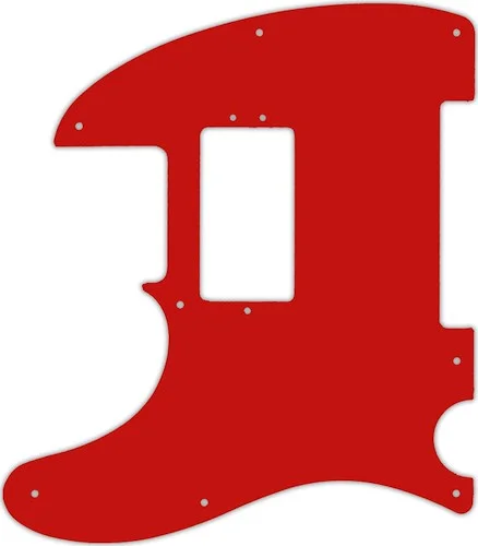 WD Custom Pickguard For Left Hand Fender 2017-2019 American Professional Telecaster #07S Red Solid